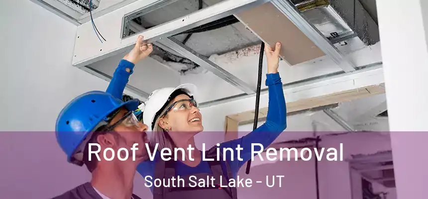  Roof Vent Lint Removal South Salt Lake - UT